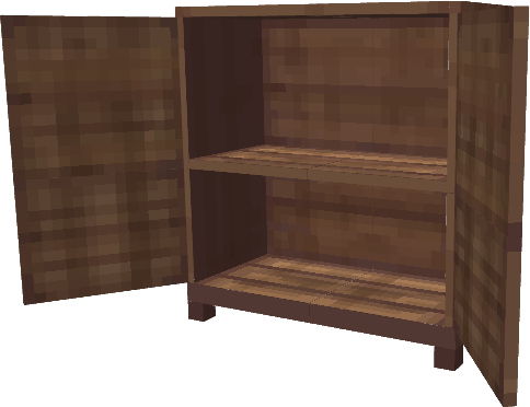 木柜：城市生存时里面会刷新些许物资