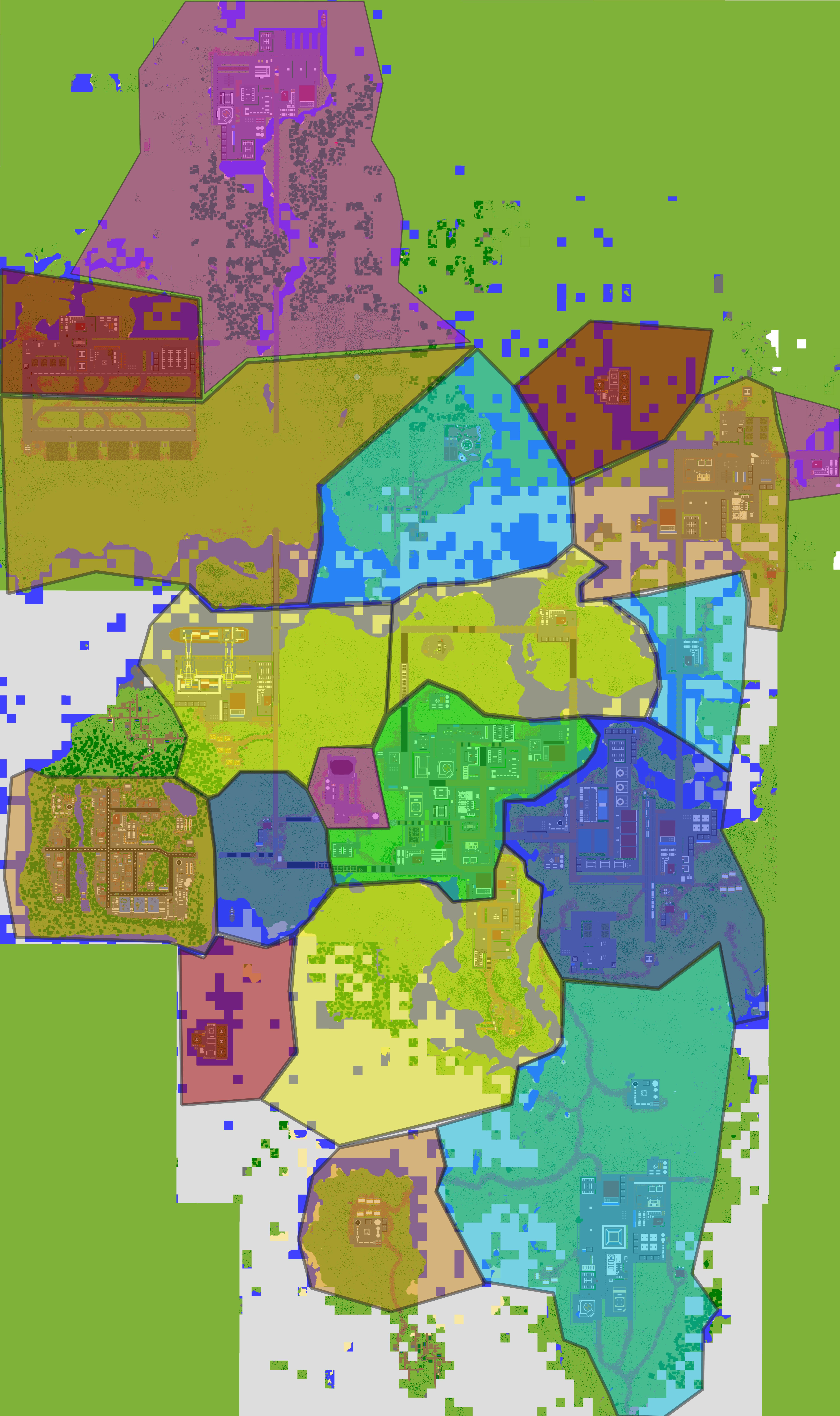 萨尔利卡地区物资等级、道路城市分布地图 的封面